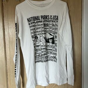 Parks project national park checklist long sleeved tshirt 🌺